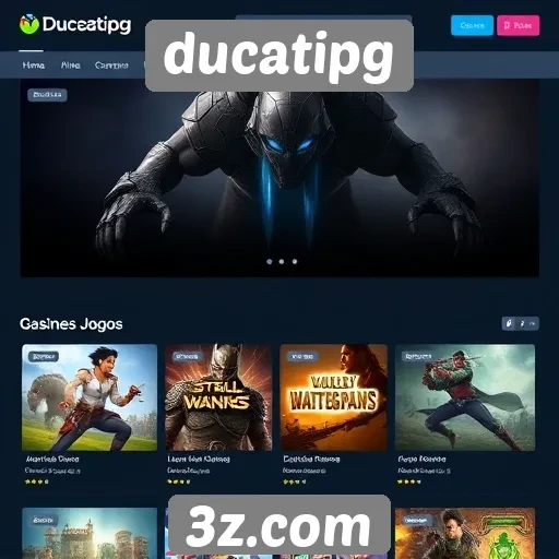 Comparativo entre ducatipg e outras plataformas de jogos